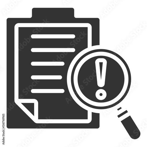 Contingency Glyph Icon