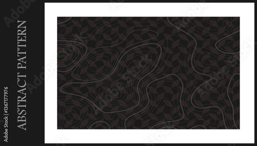 Background, abstract pattern with curves