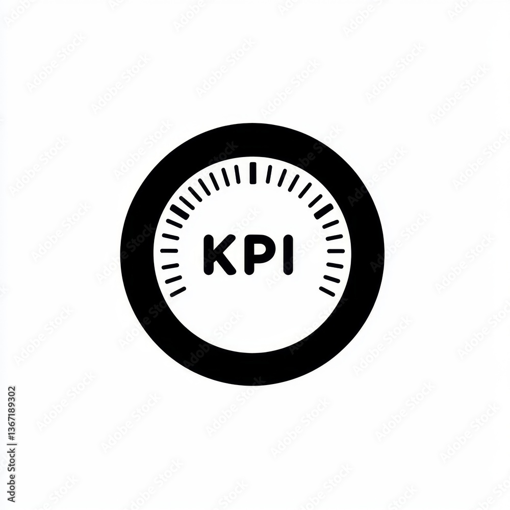 KPI gauge, monitoring progress, dashboard, data analysis