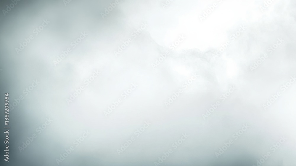 Obraz premium Soft Foggy Sky with Atmospheric Light