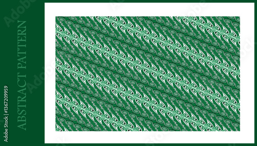 Abstract Batik Pattern repeating lines, traditional ornaments. Batik Background, graphic resource, design.