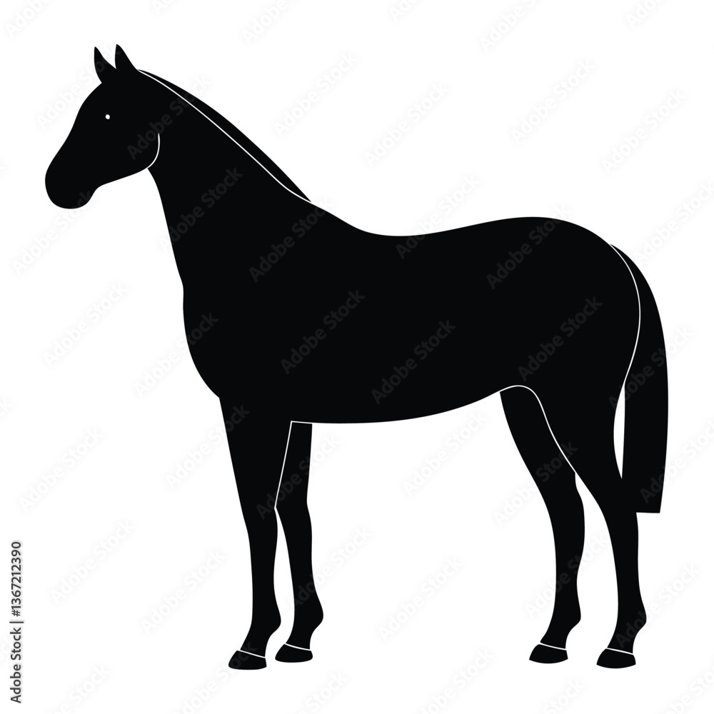 Obraz premium Royal Indian Marriage Horse Traditional Baraat Icon