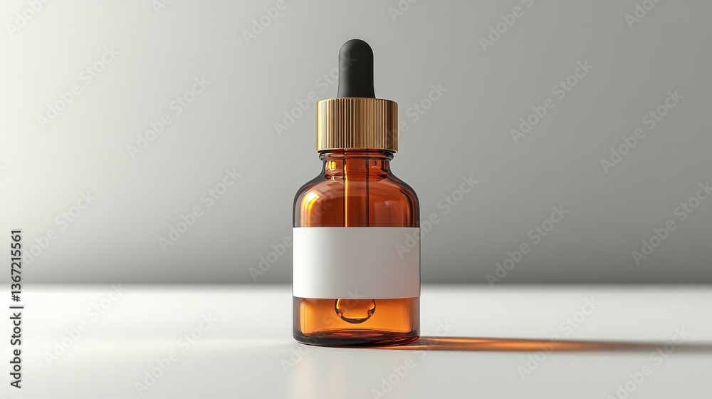 amber dropper bottle mockup with blank label,gold cap perfect for showcasing essential oils serums or skincare products elegant minimalist design isolated on white amber dropper bottle mockup with blank label,gold cap perfect for showcasing essential oils serums or skincare products elegant minimalist design isolated on white