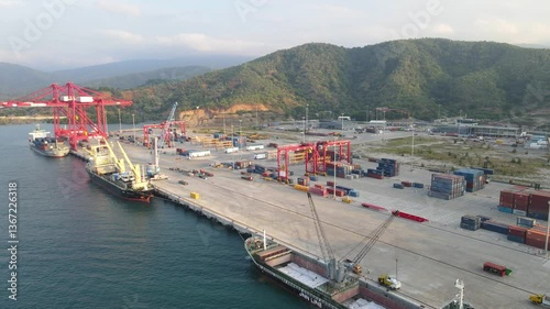 The Port of Tibar Bay, also known as Timor Port, is a container seaport on Tibar Bay, near Dili, the capital of Timor-Leste. As the largest infrastructure in Timor-Leste.