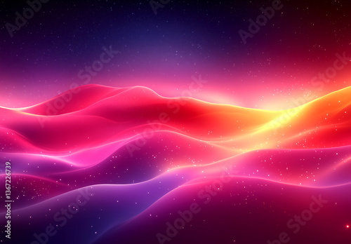 Bright and colorful background with smooth gradients, suitable for a mobile wallpaper or screensaver, creating an inviting atmosphere