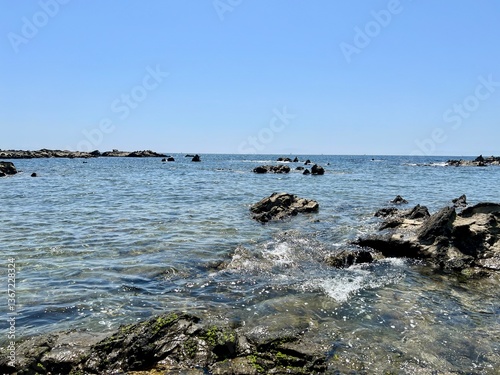 荒崎海岸の風景