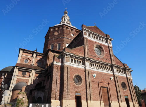 Dome of Pavia, Lombardy, Italy.