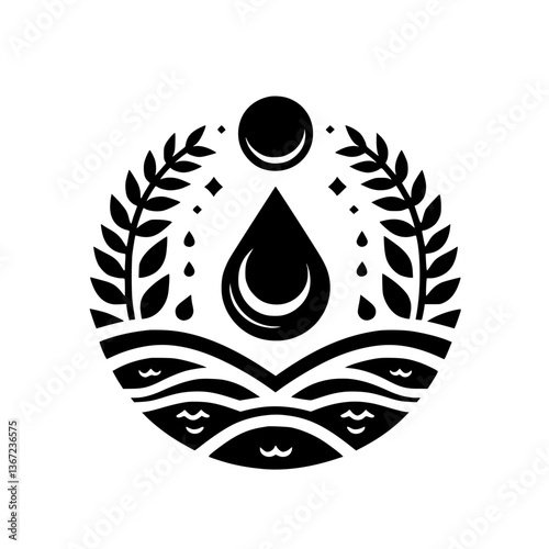 Circle of Life: Water & Nature's Embrace