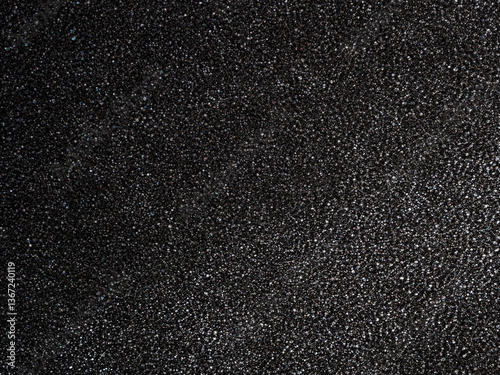 Polyurethane foam material for noise insulation and packaging, efficient and lightweight, ideal for sound protection.