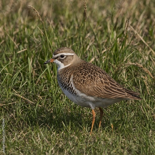 bird on the grass