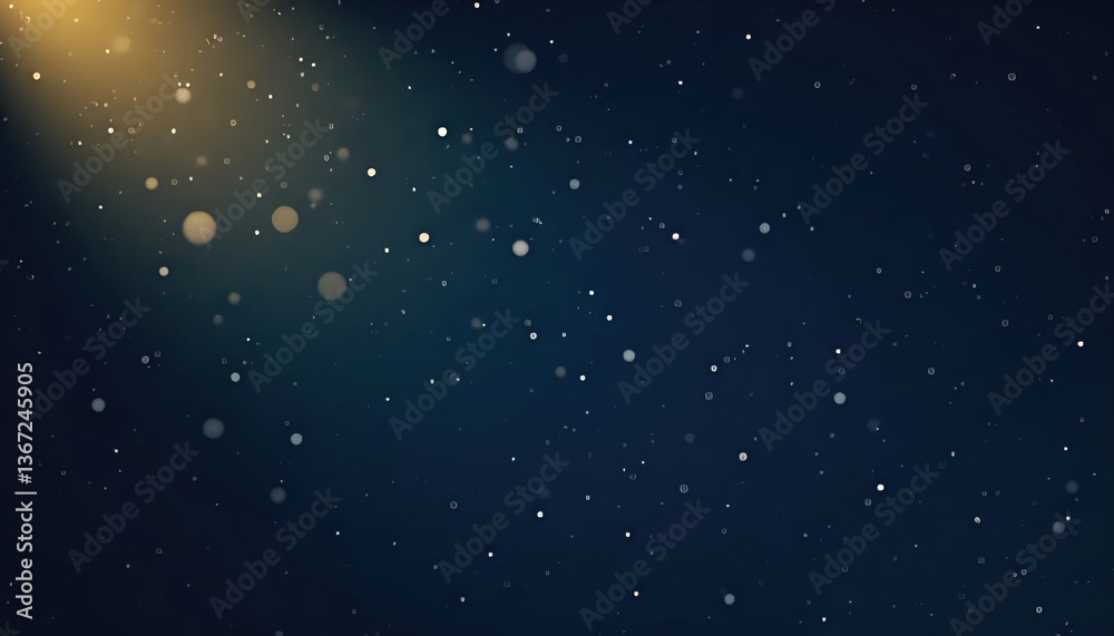 Obraz premium A dark blue background with a lot of small white dots