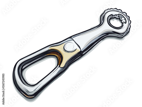 bottle opener vector art