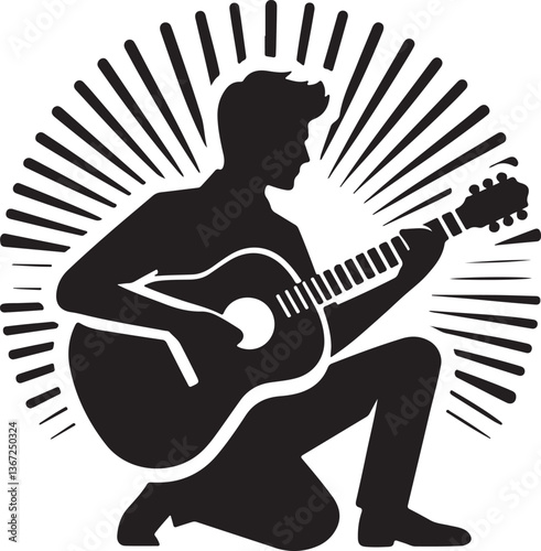 man with guitar