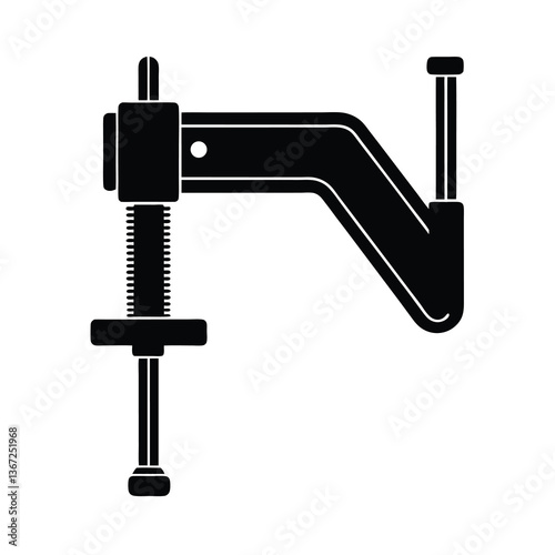 vector illustration of an electric drill