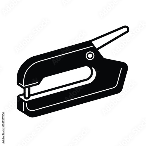 stapler isolated on white background