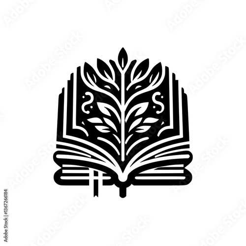 Literary Growth: A Symbolic Emblem of Knowledge, Wisdom, and Nature