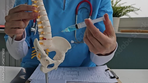 Medical blockade of the intervertebral disc of the lumbar spine. The concept of treatment of protrusions and herniated discs of the spine