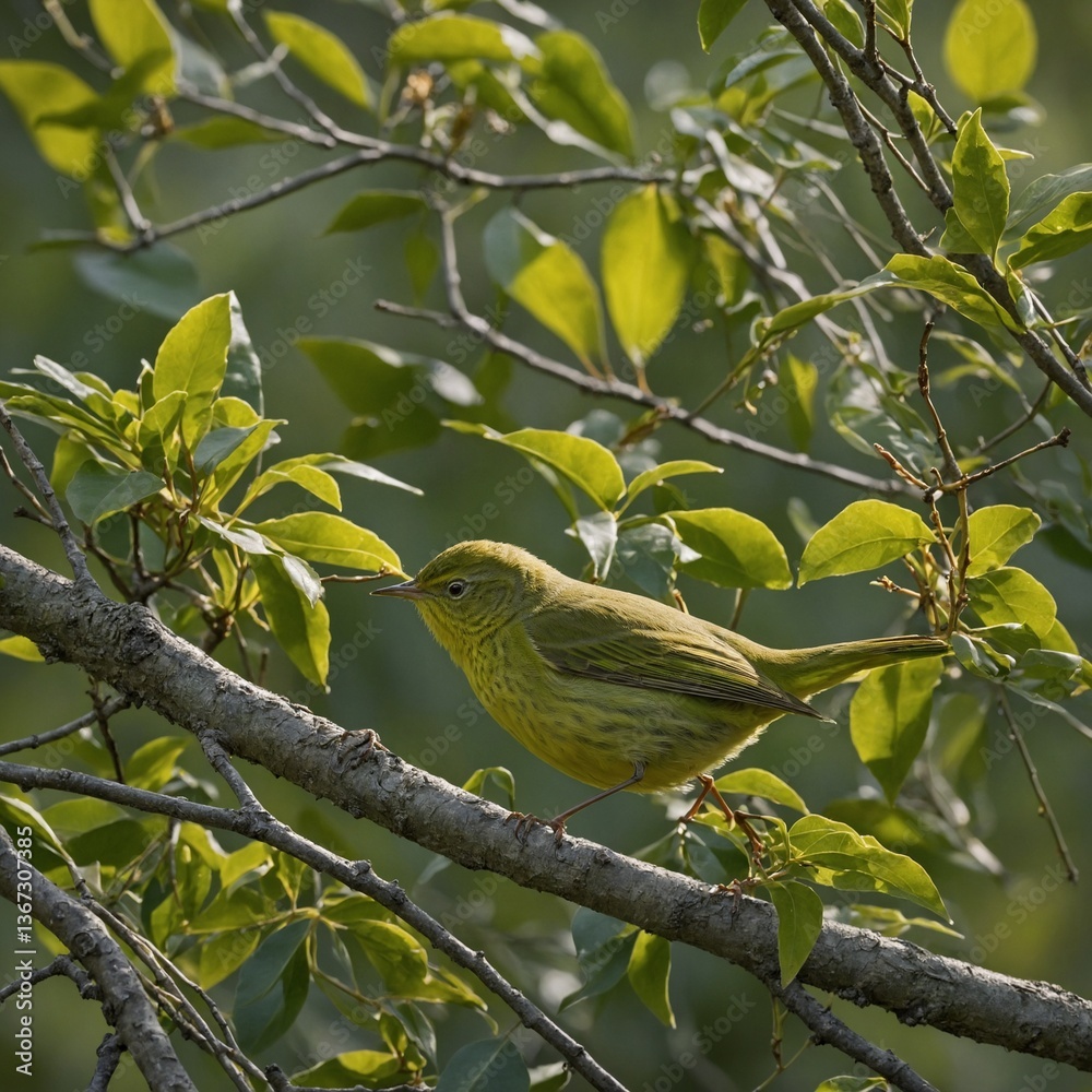 Obraz premium bird on a tree