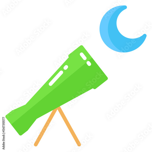monitoring the new moon to determine the new calendar in Islam. Determining 1 Ramadan or 1 Shawwal
