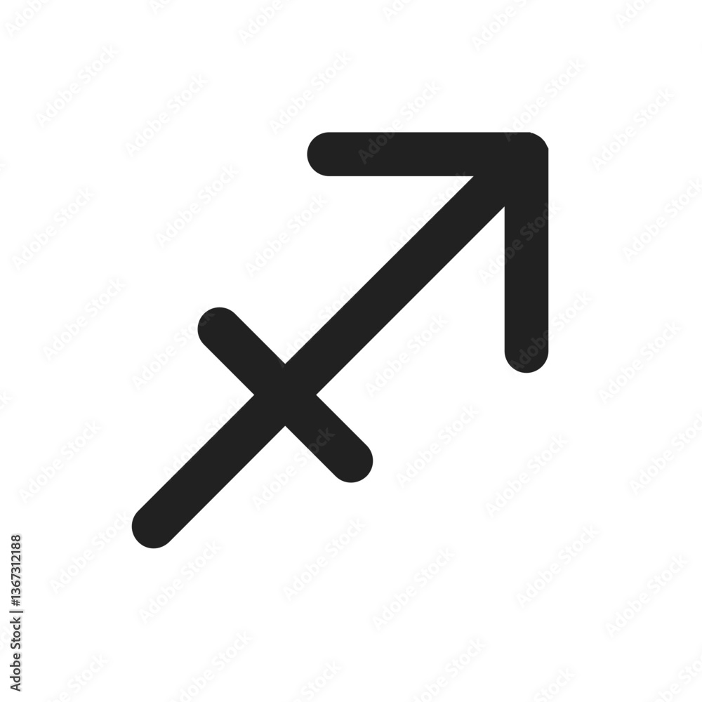 Obraz premium Sagittarius Zodiac Sign 