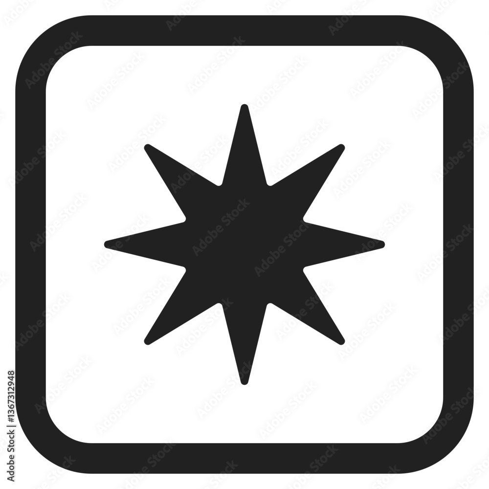 Eight-Spoked Asterisk Eight-Spoked Asterisk