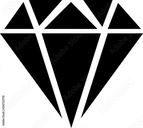 Diamond icon set. Big collection quality . Linear style and silhouette. Royal icons collection symbolizing premium products or services with transparent background