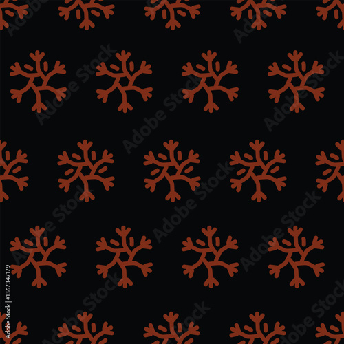 Seamless patten ornament abstract design textile