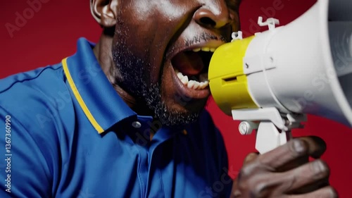 The Man with Megaphone