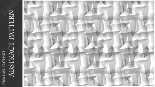 Abstract Pattern wave shape lines, curves, brush strokes with repeating patterns. Abstract background, graphic resource, design.