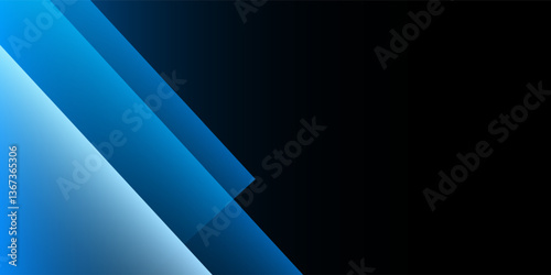 Abstract background featuring smooth dark blue gradients with transparent geometric shapes. Ideal for business presentations, website design, digital marketing and modern branding projects