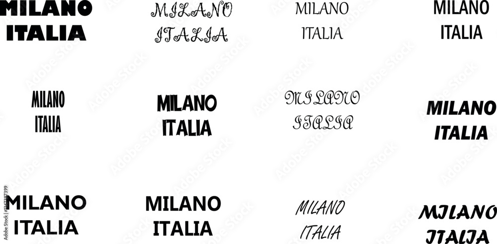 Obraz premium italian, italy, european, logo, building, sign, word, traditional, milano, text, vector, milan, font, travel, gate, arch, round, della, magnet, sticker, black, gothic, souvenir, architecture, cathedra