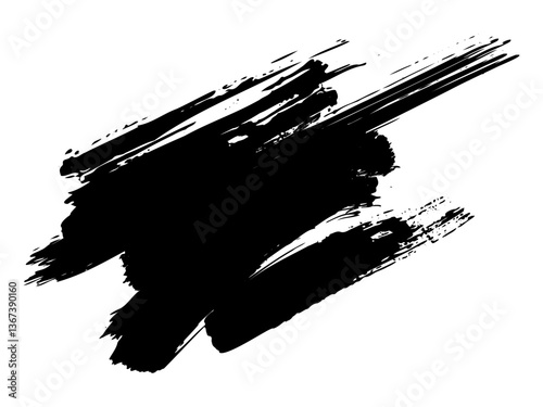 筆で描いたような躍動感のある背景素材