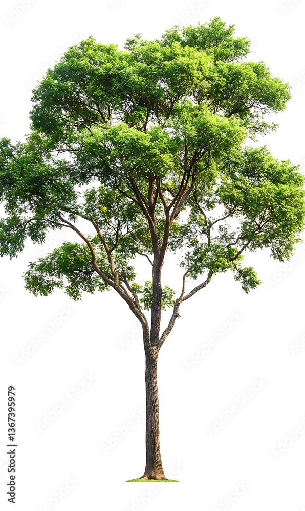 Obraz premium a tree with green leaves
