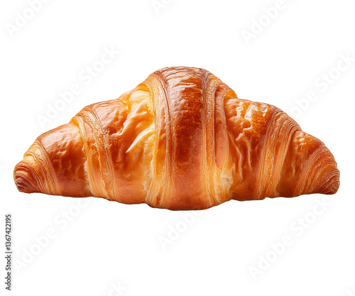 croissant isolé sur un fond blanc