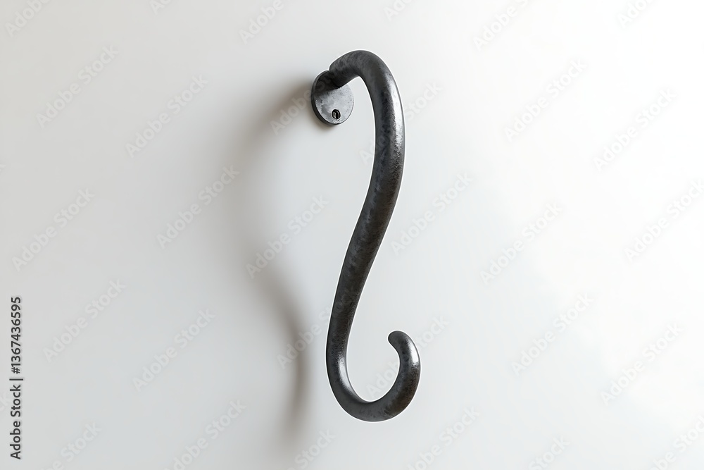 Stylish Black Metal Door Handle Stylish Black Metal Door Handle