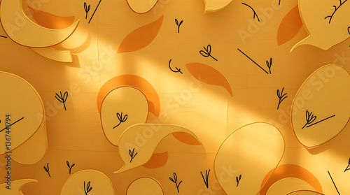abstract floral background