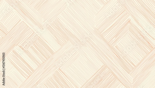 Peach and Cream Abstract Geometric Texture with Diagonal Lines