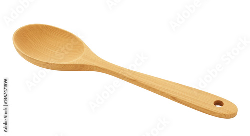 Isolated Wooden Spoon photo