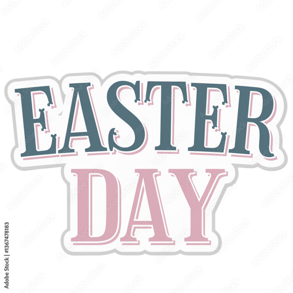 Obraz premium Happy Easter Day