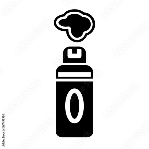 vape and smoke_1 glyph icon