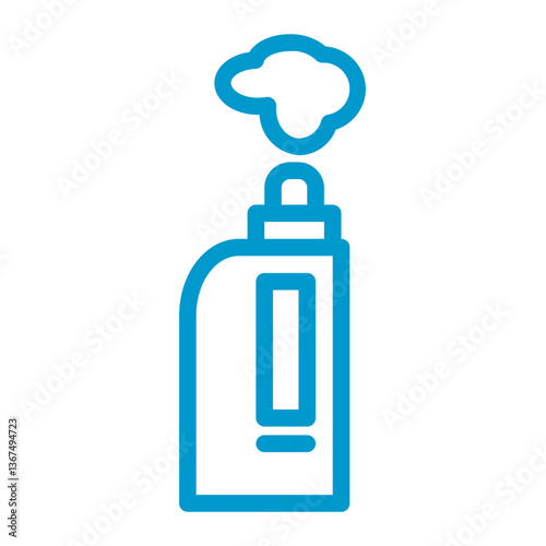 vape smoke color icon