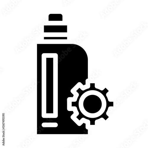 vape maintenance solid icon