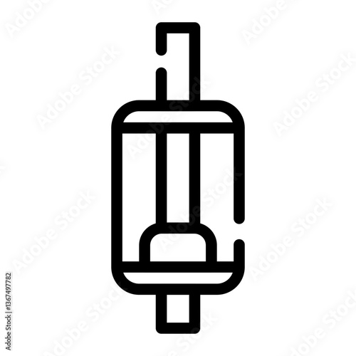 RDA cap cut line icon