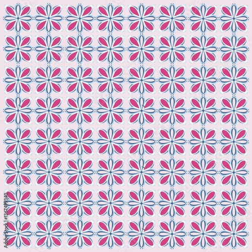 Batik geometric pattern for background