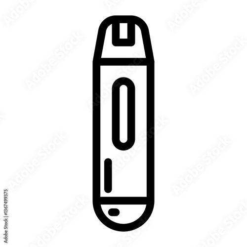 vape line icon