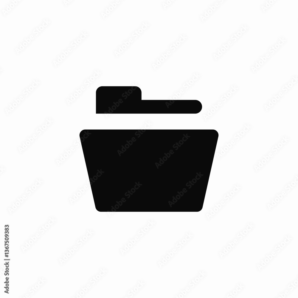 Folder document file icon vector sign Folder document file icon vector sign