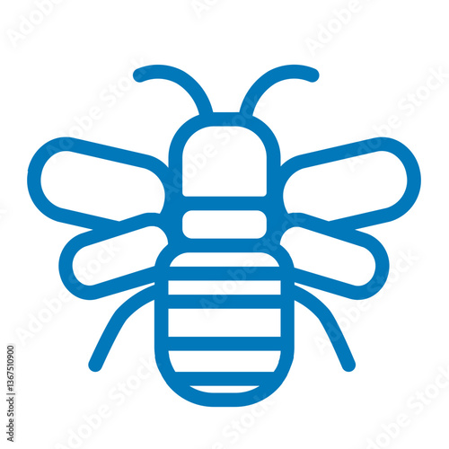 honey bee color icon