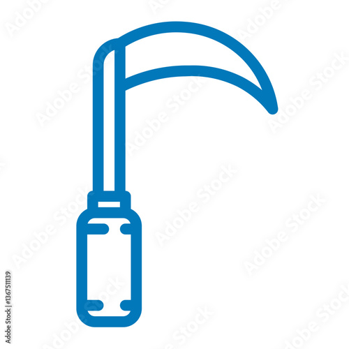 sickle color icon