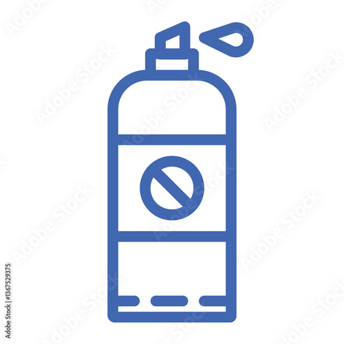 anti-insect spray color icon