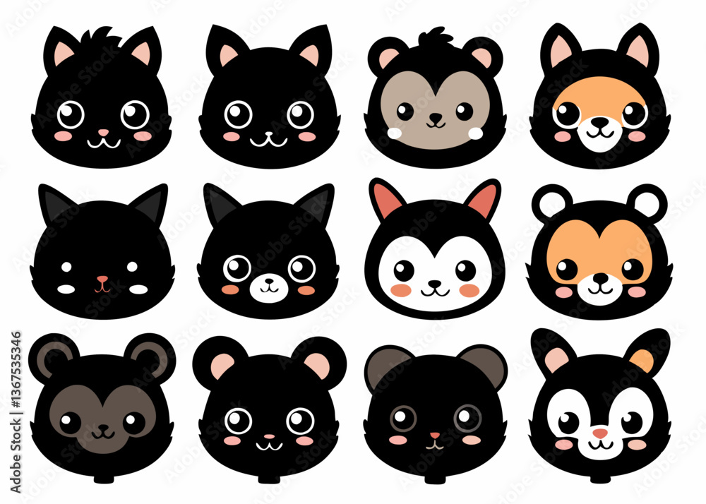 set of cats set of cats